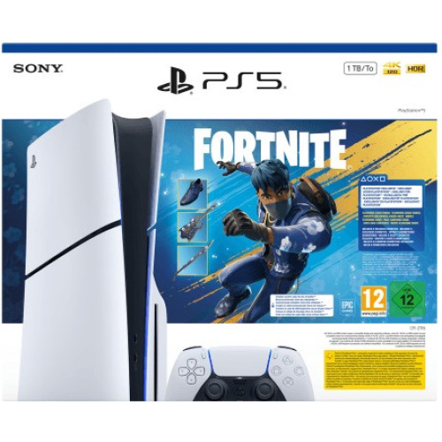 PlayStation 5 Slim 1TB Fortnite Bundle Disc Edition