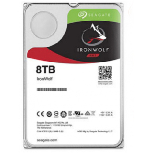 Seagate Ironwolf 8TB 3.5" Internal NAS Drives; SATA 6GB