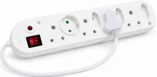 Electrosense 8 Way Multiplug 16A Power Strip