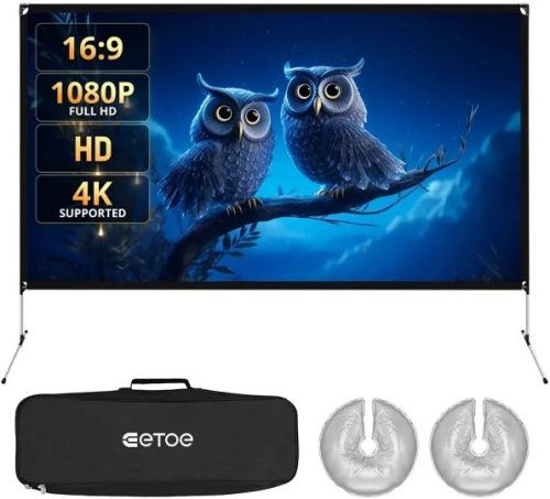 ETOE 120 Inch Portable Folding Projector Screen