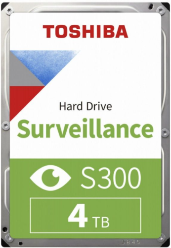 Toshiba S300 3.5 Inch 4TB Surveillance SATA Hard Drive