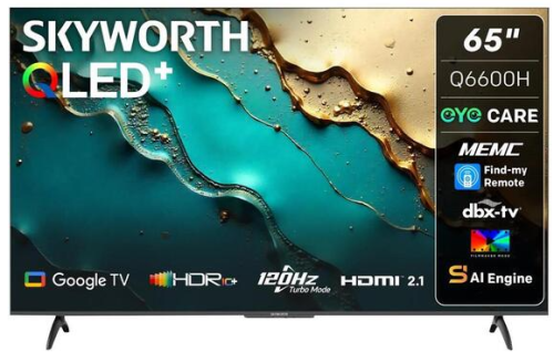 Skyworth 65 Inch Q6600H QLED UHD Google TV