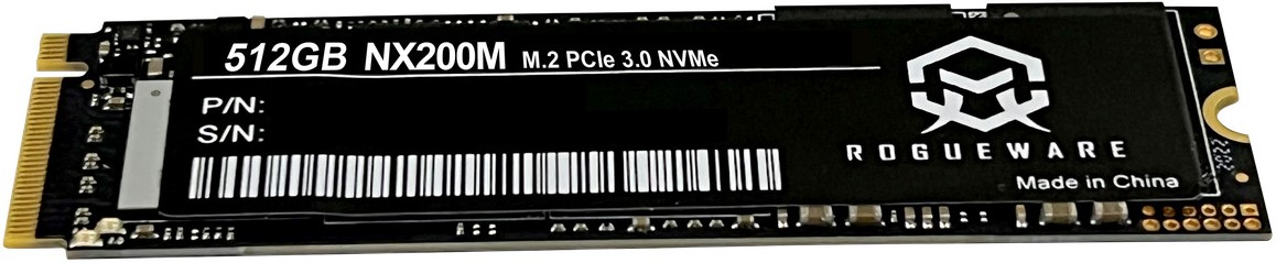 Rogueware NX200M M.2 NVMe PCIe 3.0 Gen3x4 512GB SSD
